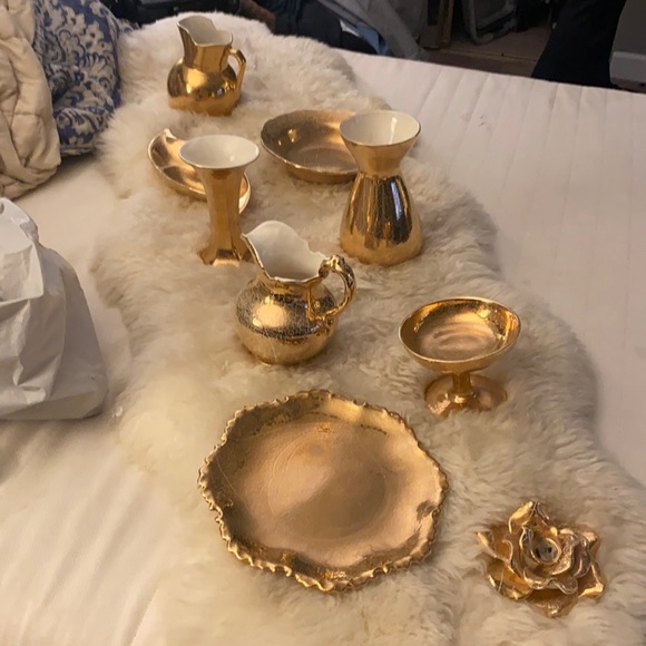 24k Gold Plated Plate by Davco - Picture 4 of 4